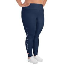 Load image into Gallery viewer, I Am Mighty Plus Size Leggings
